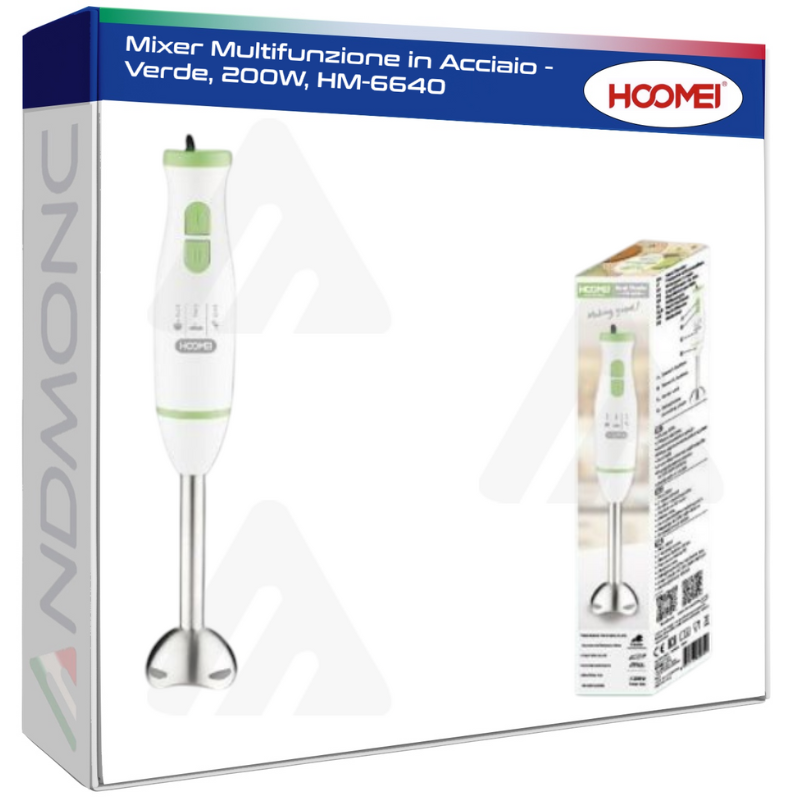Hoomei HM-6640 Blender – 200 W, Green