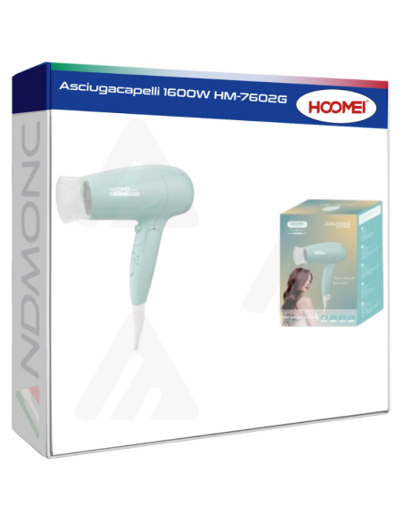 Hoomei HM-7602G Hair Dryer – 1600 W