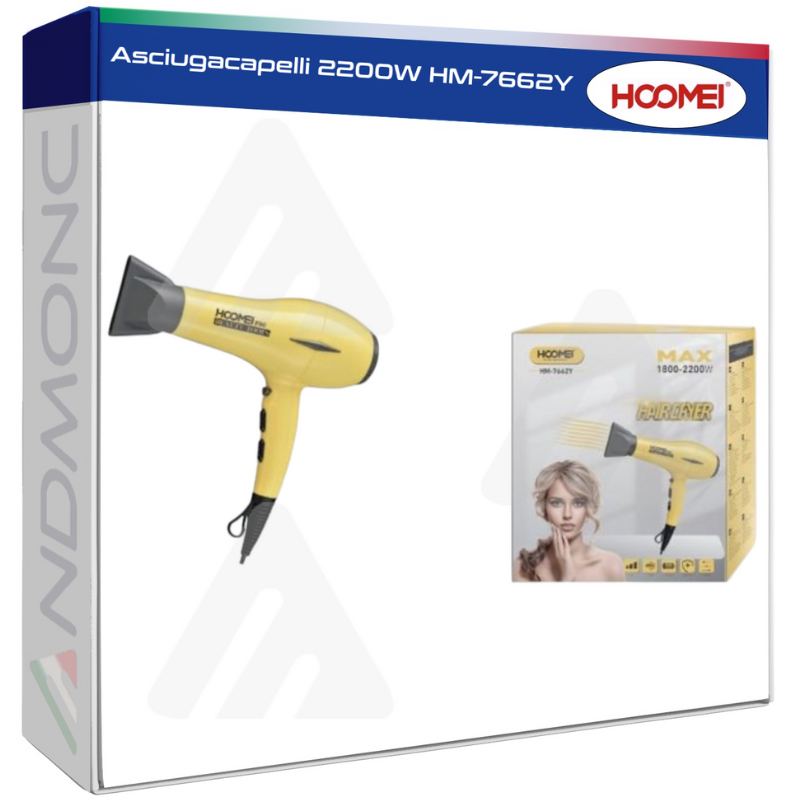 Hoomei HM-7662Y Hair Dryer – 2200 W