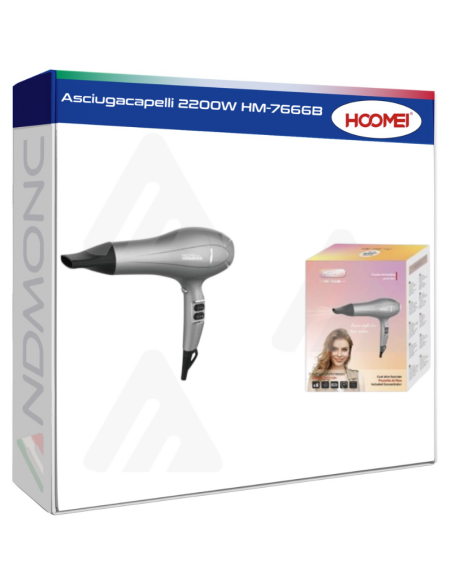 Hoomei HM-7666B Hair Dryer – 2200 W