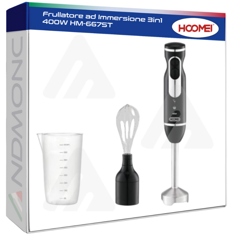 HM-6675T 3-in-1 Hand Blender – 400 W