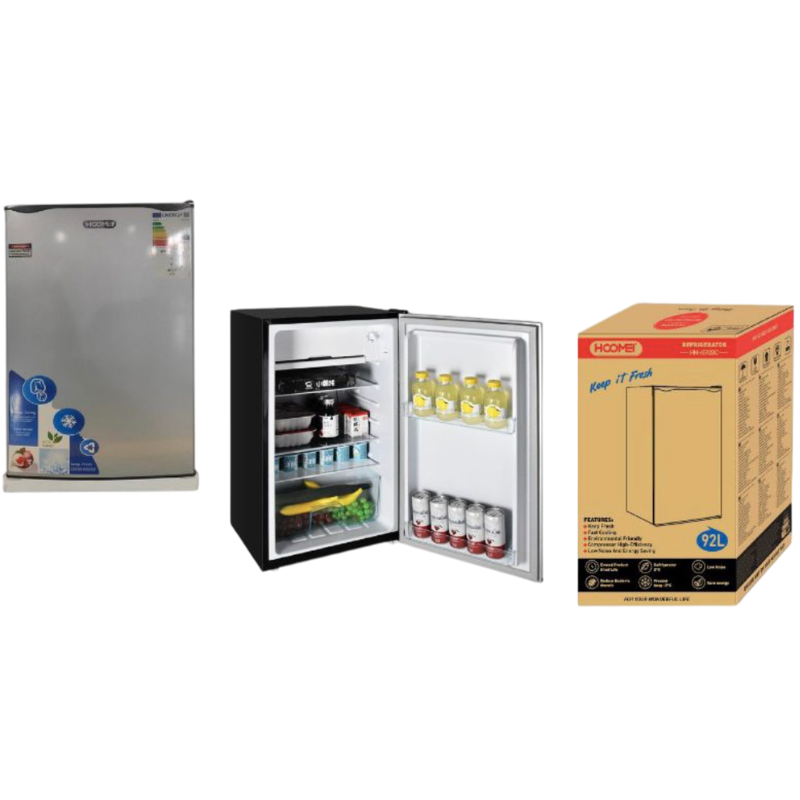 HM-6592BC Mini Fridge – 65 W, 92 L