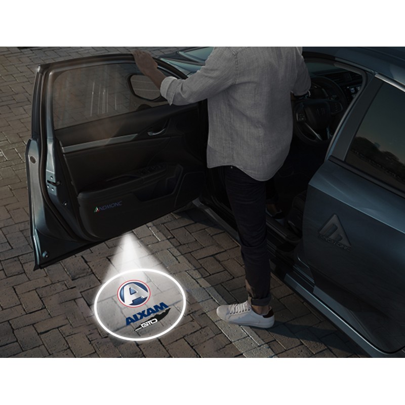 Aixam GTO Wireless Car Door Logo Projector Lights