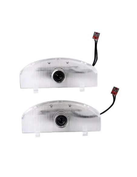 Mitsubishi Wired Car Door Logo Projector Lights