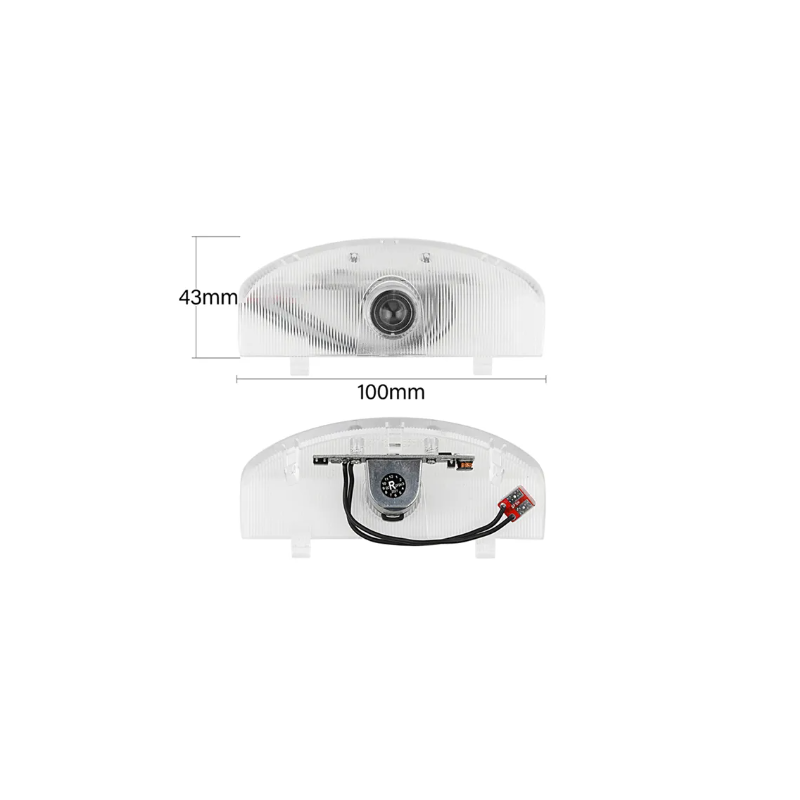 Mitsubishi Wired Car Door Logo Projector Lights