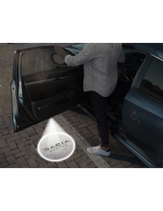 Dacia Spring Wireless Car Door Logo Projector Lights