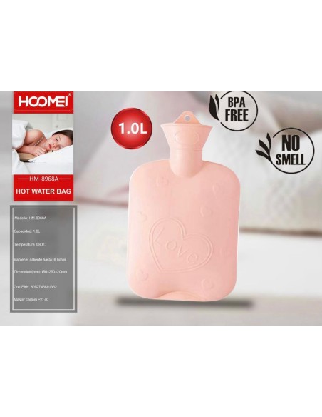 Hoomei HM-8968A Hot Water Bottle – 1 L