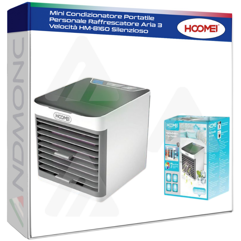 HM-8160 Mini Air Cooler – 3 Speeds