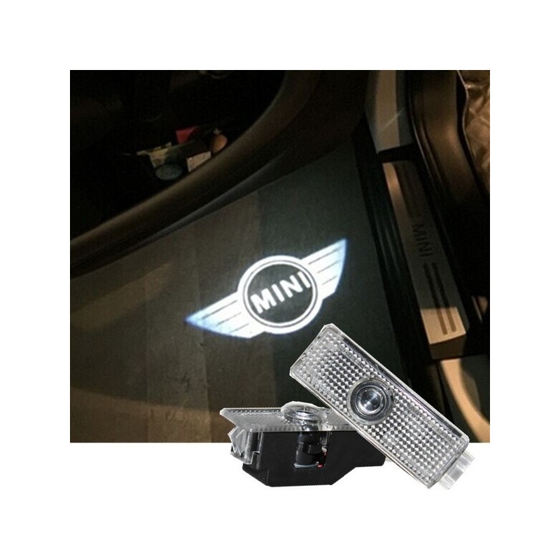 Mini Cooper Wired Car Door Logo Projector Lights