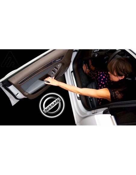 Nissan Wired Car Door Logo Projector Lights
