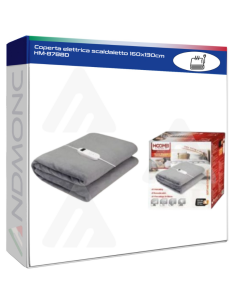 Hoomei HM-8788D Electric Blanket – 160 W, 160x130 cm