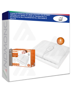 Hoomei HM-8730S Electric Blanket – 60 W, 150x80 cm