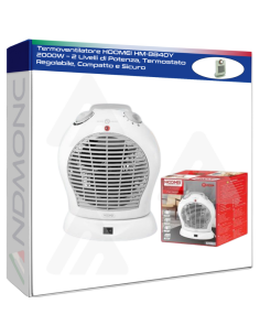 Hoomei HM-8840Y Fan Heater – 2000 W