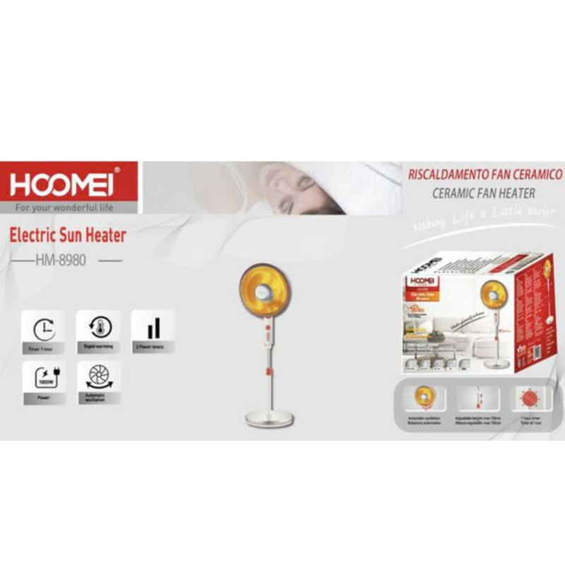 Hoomei HM-8980 Heater – 1000 W