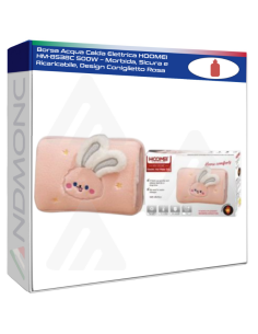 Hoomei HM-8538C Rechargeable Hot Water Bottle – 500 W, Pink