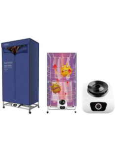 Hoomei HM-3690B Clothes Dryer – 900 W, 87 x 45 x 152 cm 2