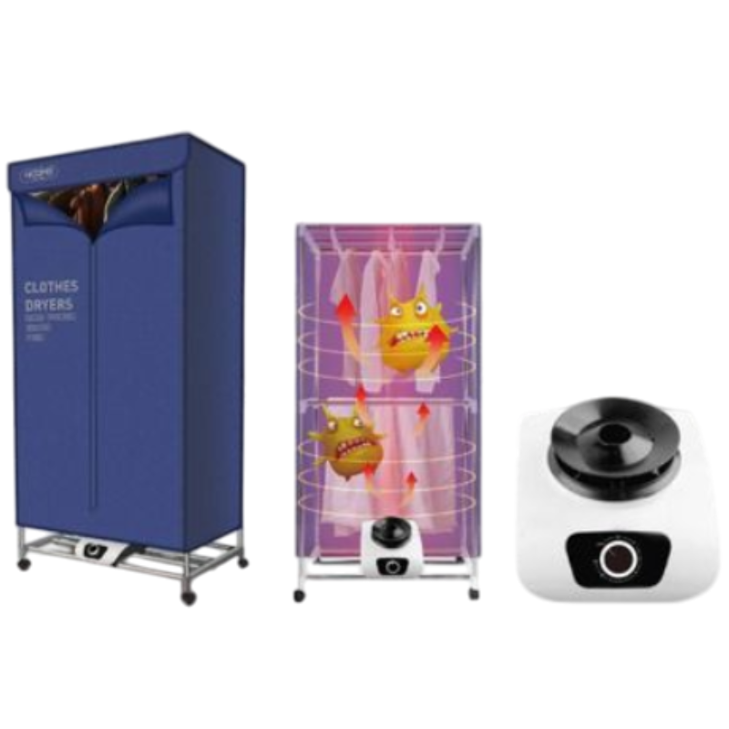 Hoomei HM-3690B Clothes Dryer – 900 W, 87 x 45 x 152 cm