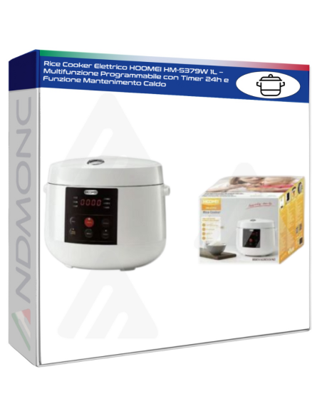 Hoomei HM-5379W Rice Cooker – 1 L
