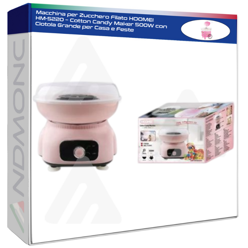 Hoomei HM-5220 Candy Floss Maker – 500 W