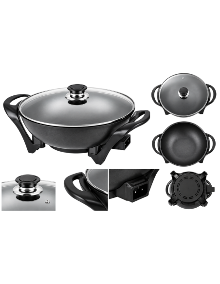 Hoomei HM-5946S Electric Cooking Pot – 1200 W, 4 L, 32 cm