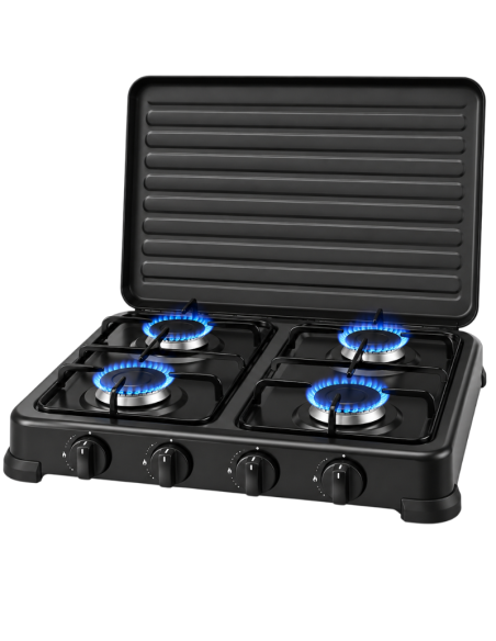 Hoomei HM-568-4T Gas Stove – 8.8 kW, 4 Burners