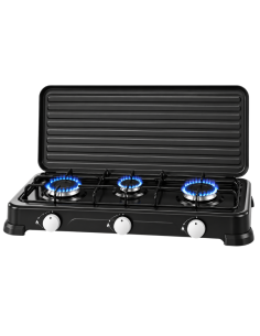 Hoomei HM-568-3T Gas Stove – 5.4 kW, 3 Burners 2