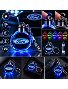 Ford multicolour LED keyring - product view 2