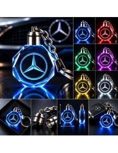 Mercedes-Benz multicolour LED keyring - product view