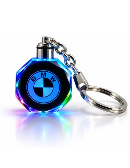 BMW multicolour LED keyring - product view