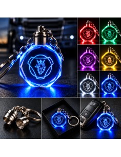Scania multicolour LED keyring - product view