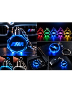 BMW M multicolour LED keyring - product view