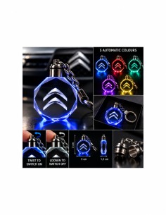 Citroën multicolour LED keyring - product view 2