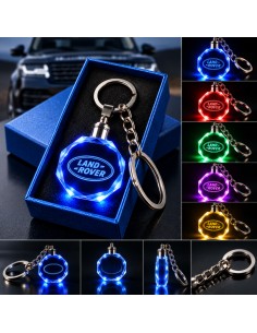 Land Rover multicolour LED keyring - product view