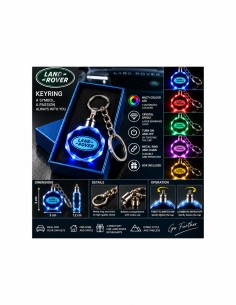 Land Rover multicolour LED keyring - product view 2