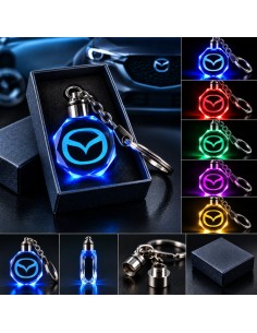 Mazda multicolour LED keyring - product view