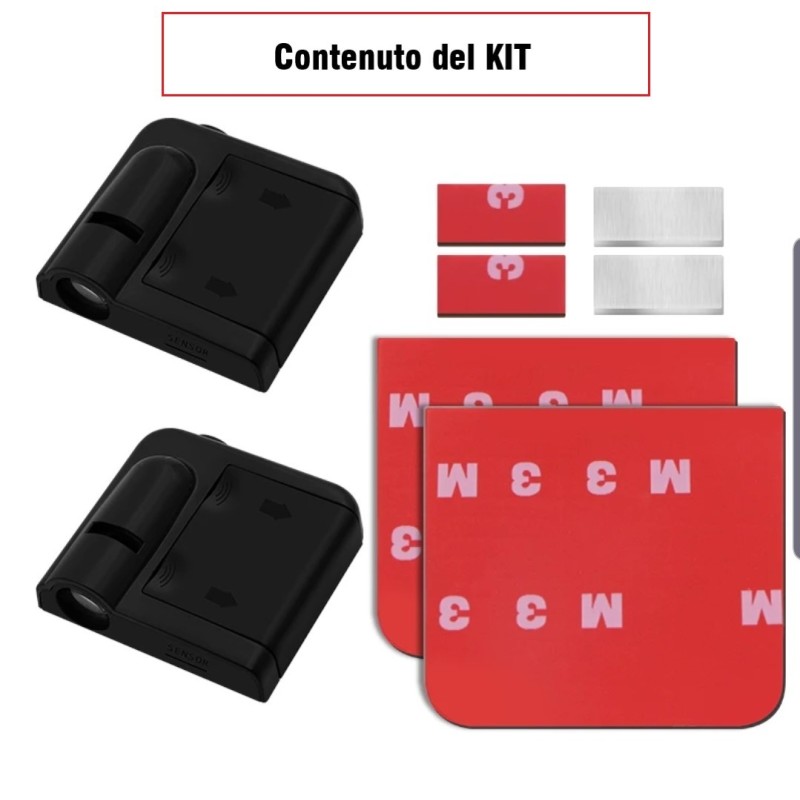Kia XCeed New Logo Wireless Car Door Projector Lights