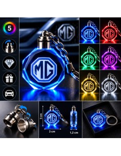 MG multicolour LED keyring - product view 2