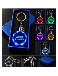 Dacia – New DC Logo multicolour LED keyring - product view