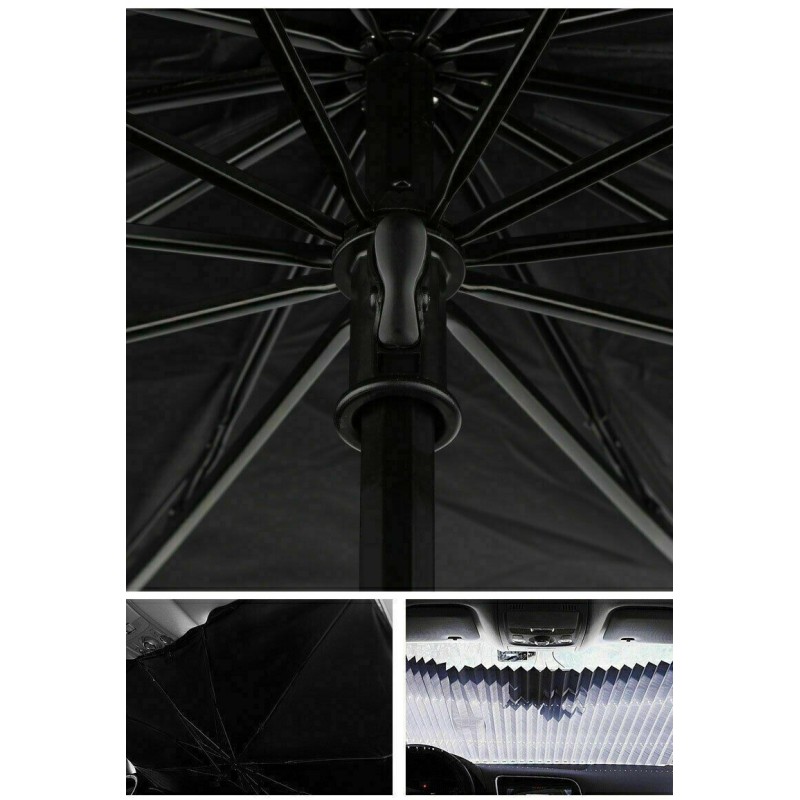 Windscreen sunshade - inner frame and ribs