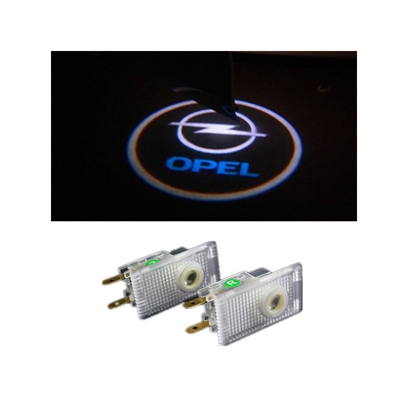 Opel Wired Car Door Logo Projector Lights