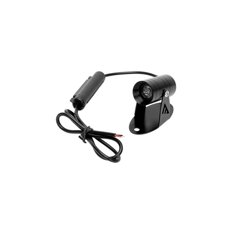 Single wired logo projector with mounting bracket