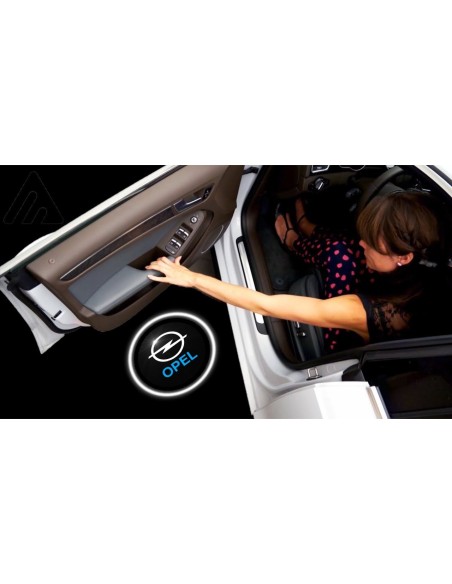 Opel Wired Car Door Logo Projector Lights