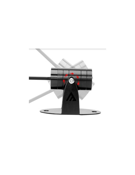 Adjustable projector mounting angle