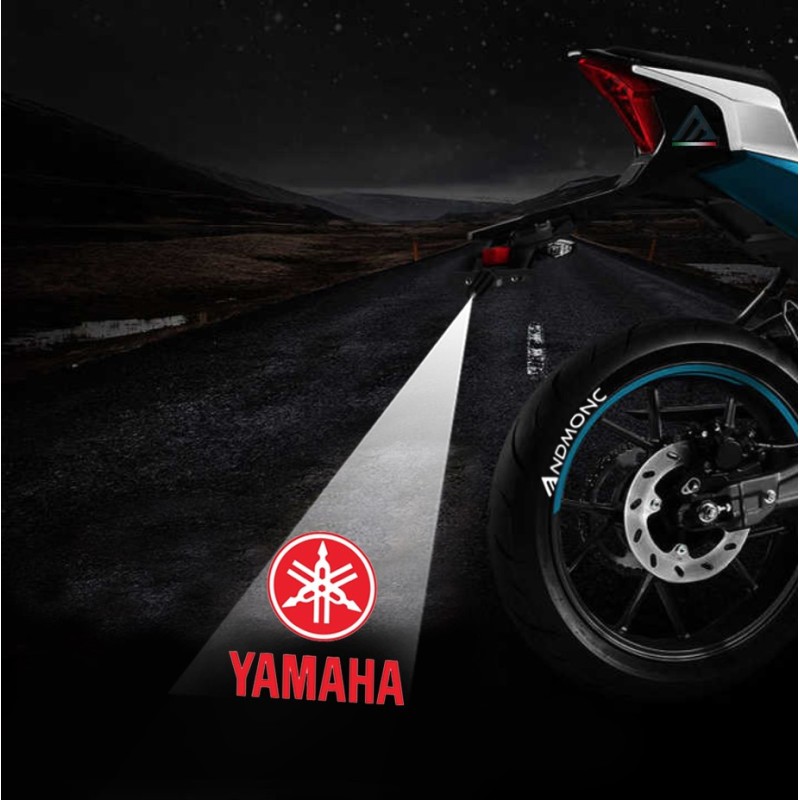 Yamaha projected logo - single motorcycle projector