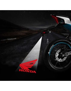 Honda NC projected logo - single motorcycle projector