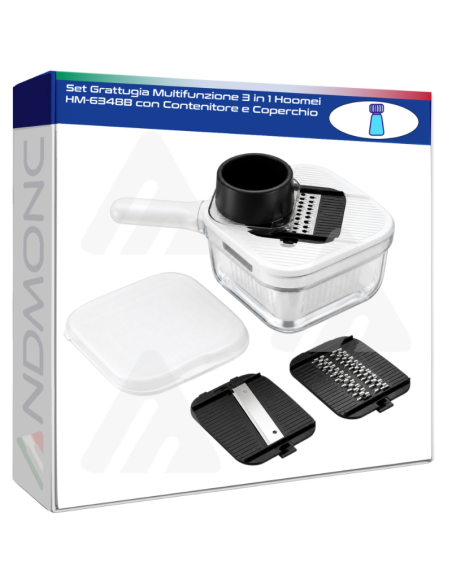 Hoomei HM-6348B 3-in-1 Grater