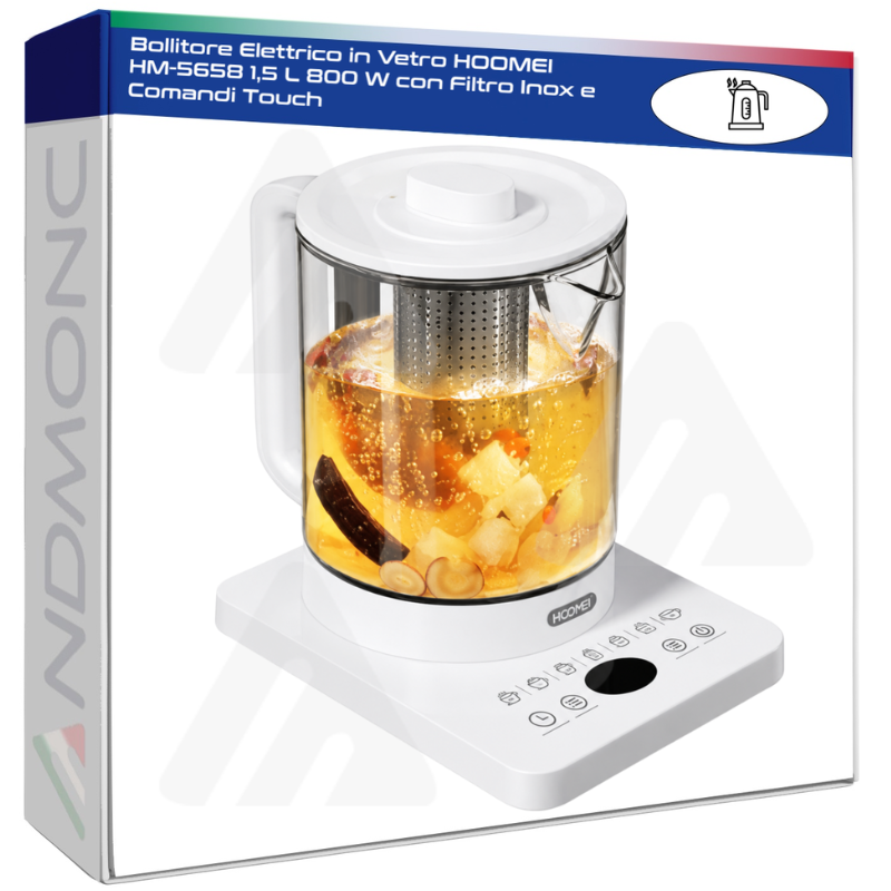 Hoomei HM-5658 Electric Kettle – 800 W, 1.5 L
