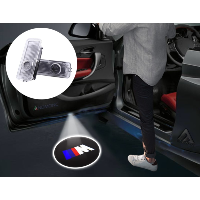 BMW M/// Wired Car Door Logo Projector Lights