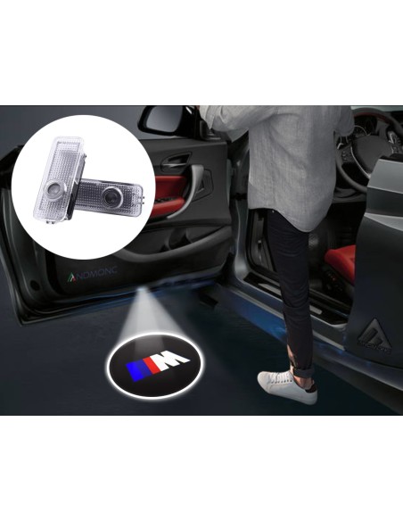 BMW M/// Wired Car Door Logo Projector Lights