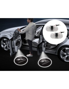 Jaguar Wired Car Door Logo Projector Lights 2